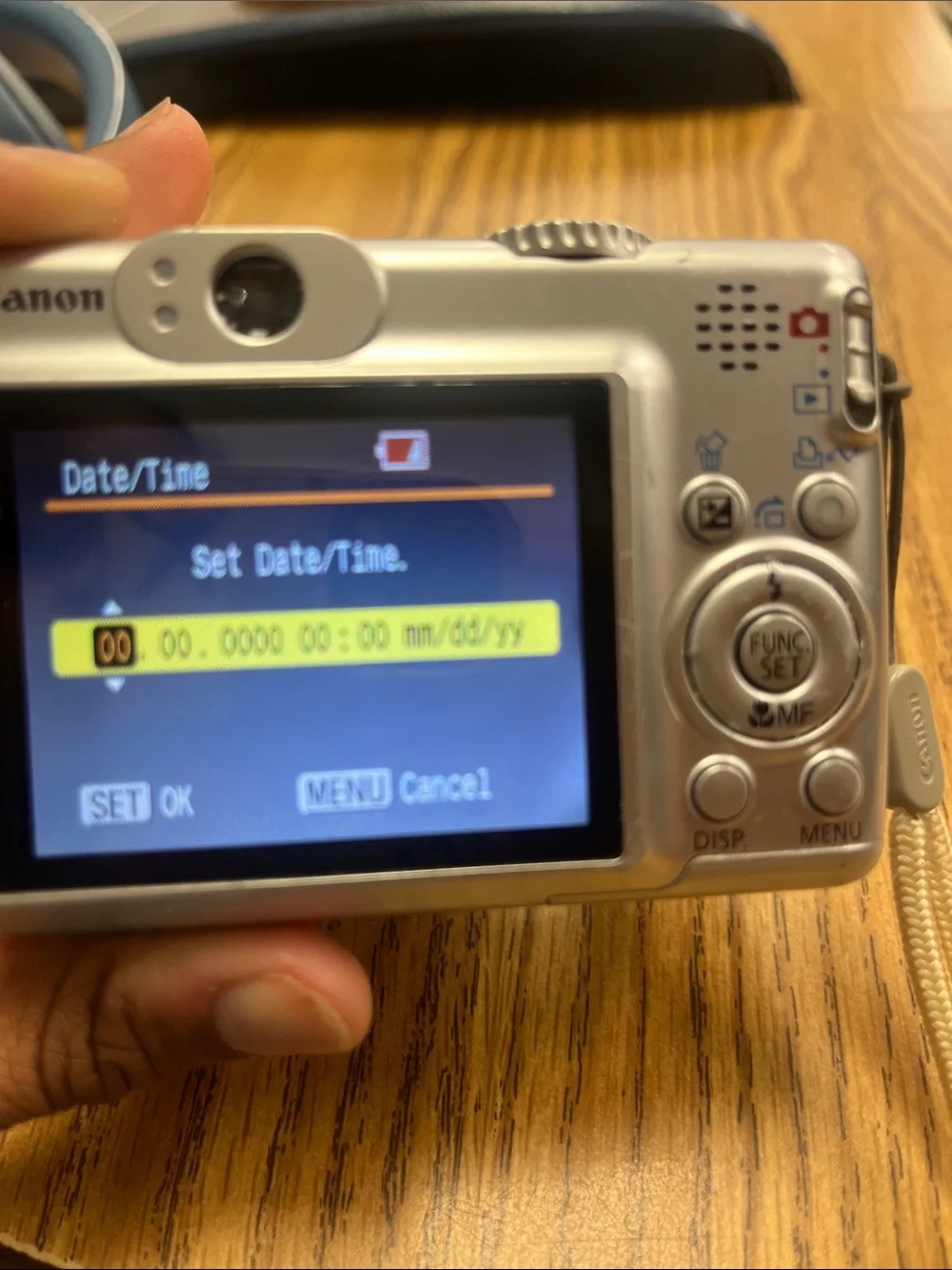 Canon Silver Point-and-Shoot Digital powershot A570 Camera